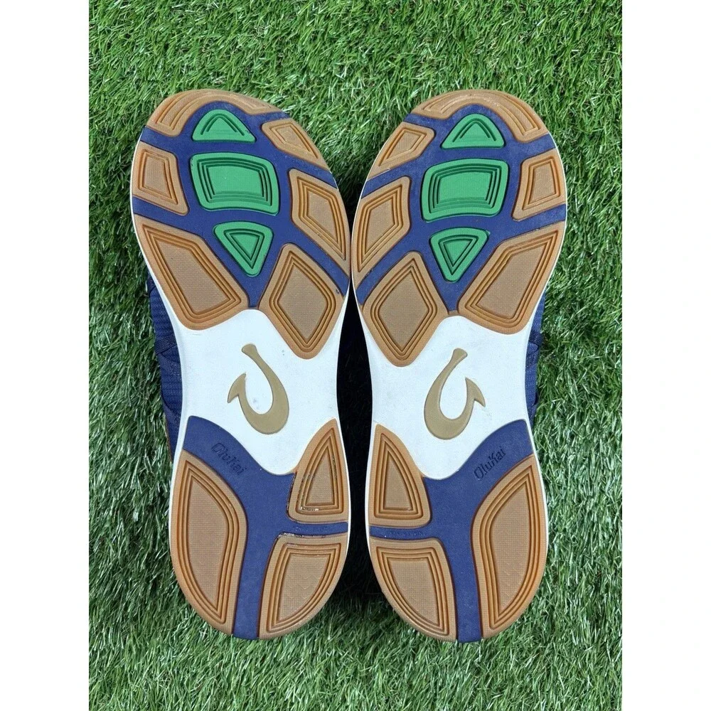 OluKai Mio Li Athletic Shoes Sneaker Mens Size 13 Blue Clean